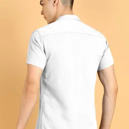 COMBRAIDED Men Polycotton Short Sleeves Shirt image 5