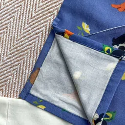 Bhaakur Infant Boys Printed Round Neck Long Sleeves Pure Silk Kurta And Pyjamas image 5