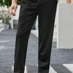 MaverIQ Men Solid Loose Fit Track Pants-picture-13