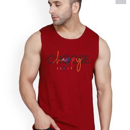 SLOWLORIS Pack Of 2 Printed Innerwear Vests VSL26 CMB(CHS MAROON)(ADV BLACKGREY)-image-86