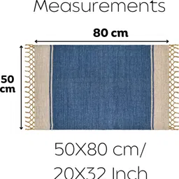 house of handmade Cotton Door Mat image 4