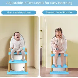 StarAndDaisy Kids Adjustable Height Potty Set- Blue image 2