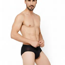 OXYZONE Pack Of 2 Mid-Rise Basic Briefs image 3