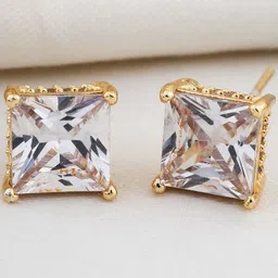 Peprika Women Gold-Plated Brass Studs-picture-14