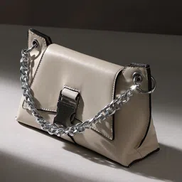 HAUTE SAUCE by Campus Sutra Leather Swagger Shoulder Bag-picture-35