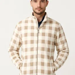 Octave Men Checked Sweatshirt-picture-16