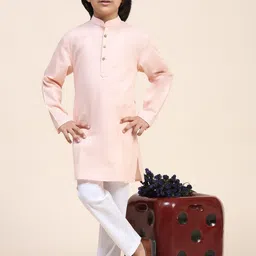 SKAVIJ Men Regular Pure Cotton Kurta with Pyjamas image 5