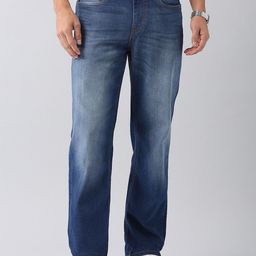 AD By Arvind Men Relaxed Fit Low Distress Heavy Fade Jeans-picture-24