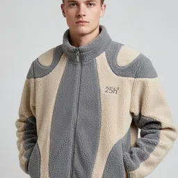 Mast & Harbour Men Washed Colourblocked Parka Jacket image 2