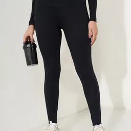 Ajile by Pantaloons Women Skinny Fit High-Rise Trousers-image-3