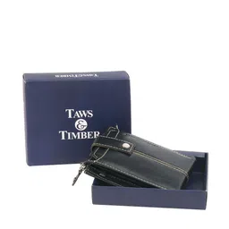 TAWS&TIMBER Men Leather Two Fold Wallet With Button Closure-picture-18