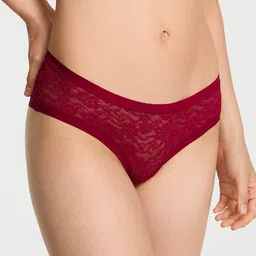 Victoria's Secret Women No-Show Self Designed Low-Rise Lace Cheeky Basic Panty Briefs-picture-31
