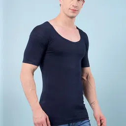 RKG Men Pack Of 3 Cotton Round Neck Basic Vests image 3