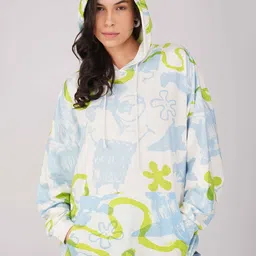 THE CLOTHING FACTORY Women Printed Hooded Sweatshirt-image-8