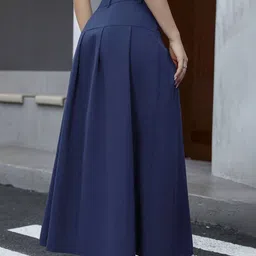 StyleCast x Revolte Flared Maxi Skirt image 2