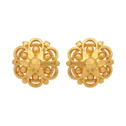 DZINETRENDZ Floral Studs Earrings image 2