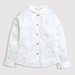 Tiny Girl Shimmer Embellished Shirt Style Tops-picture-34