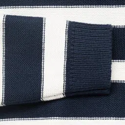 Mango Kids Boys Striped Pure Cotton Pullover image 5
