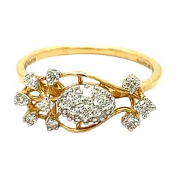 SHAIVA Women 14 Kt Diamond Ring-picture-15