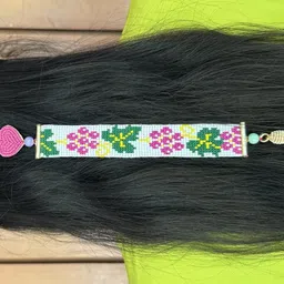 KALAKARI Women Gulshan Beaded Hair Accessory-image-1