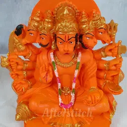 Afterstitch Orange Religious Idol Showpiece-picture-17