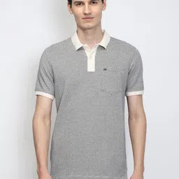 Peter England Polo Collar Cotton T-shirt image 1