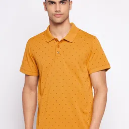 AUXAMIS Men Printed Polo Collar Pockets T-shirt-picture-17