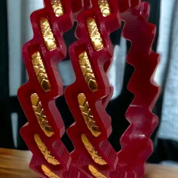 MAA sitala store Set of 2 Gold-Plated Plastic-picture-20