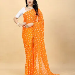 VRAGI Pure Georgette Saree-picture-14