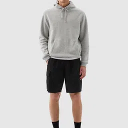 GAP Men Mid Rise Pure Cotton Cargo Shorts With Drawstrings image 4
