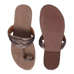Saagah Women Printed Open Toe Flats image 2