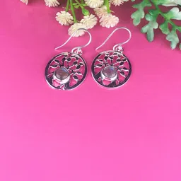 Zhupuk Circular Drop Earrings-picture-43