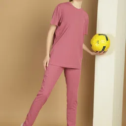 mack jonney Women Solid Pink Track Pants image 5