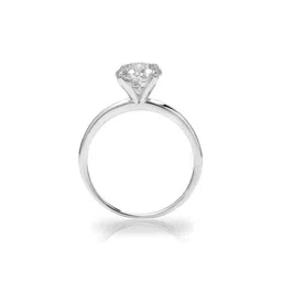 GenZcomplex Silver-Plated Brass Zircon Finger Ring-picture-33