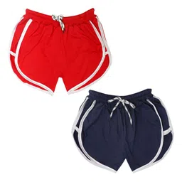 MINIMAMA Kids Pack of 2 Hot Pants Shorts-picture-19