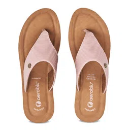 Aeroblu Women Open Toe Wedge Heel Sandals image 5