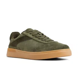 ALDO Men Textured Leather Sneakers-picture-21