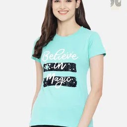 Dreambe Women Typography Printed T-shirt-picture-22