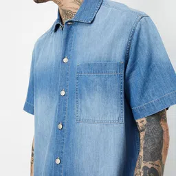 max Men Opaque Faded Regular Fit Casual Shirt image 2