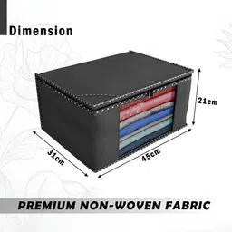 Aura Maroon & Black 4 Pieces Multi-Utility Organisers image 5