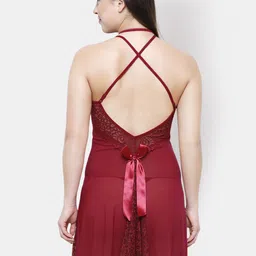 NOIRA Net Shoulder Straps Baby Doll image 3