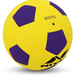 nivia Tornado Moulded, For Grass, Hard and Artificial ground Football - Size: 5 image 3