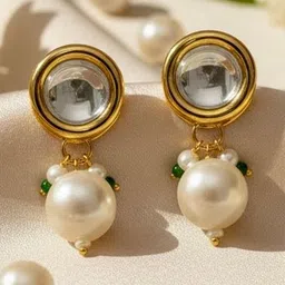 KYOOT JEWELS Circular Drop Earrings-picture-13