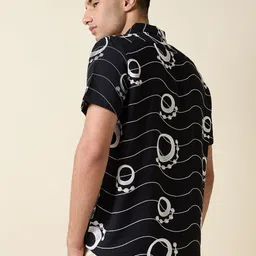 Thomas Scott Men Embroidered Regular Fit Casual Shirt image 4