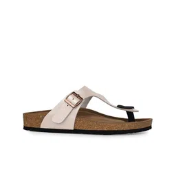 Mast & Harbour Women T-Strap Flats with Buckles image 2