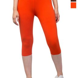 HIRRUX Women Pack Of 2 Skinny Fit Capris-picture-26