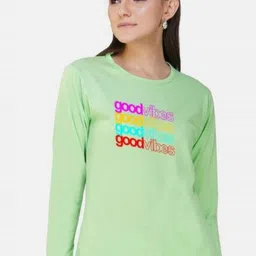 Metronaut Women 2 Printed Bio Finish T-shirt image 2