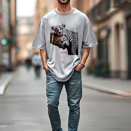 AUSK Men Printed Pockets T-shirt image 5