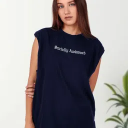 Untamed Clothing Women Typography Printed T-shirt-image-20