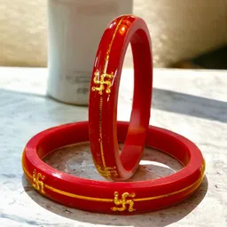 MAA sitala store Set of 2 Gold-Plated Plastic-picture-13